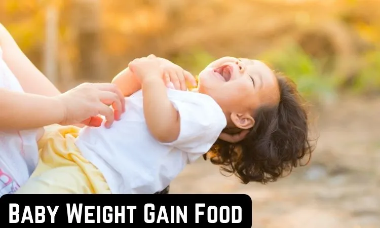 baby weight gain food